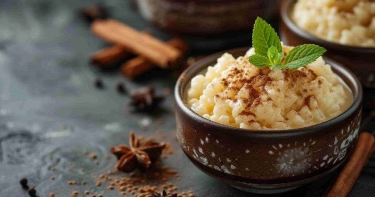 Coconut Milk Rice Pudding