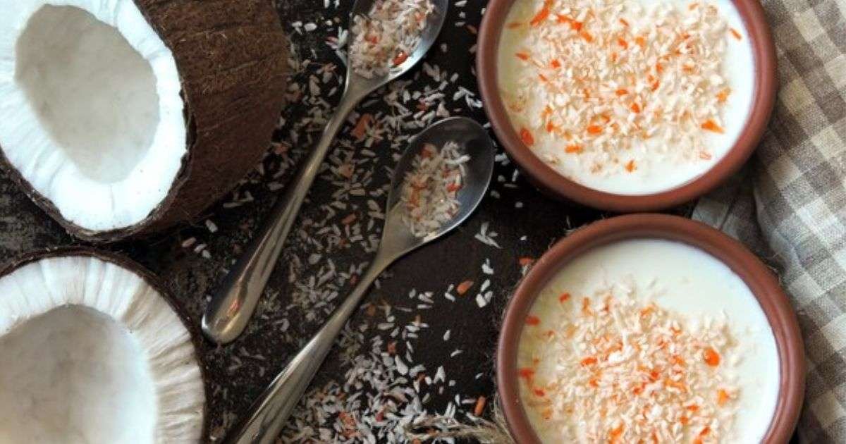 Coconut Milk Rice Pudding