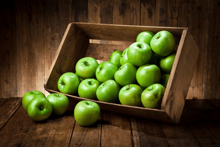 green apples