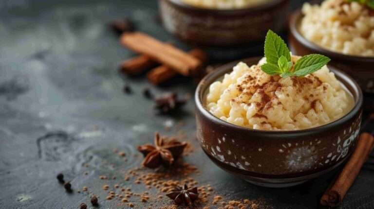 coconut milk rice pudding